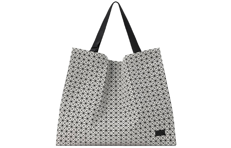 ISSEY MIYAKE Matte capacious polyurethane nylon shopping bag, laptop, purse, big one-shoulder bag for men and women, for beloved
