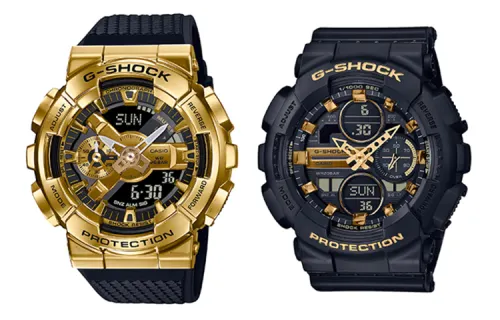 CASIO Unisex Pair Table Series Black Watch