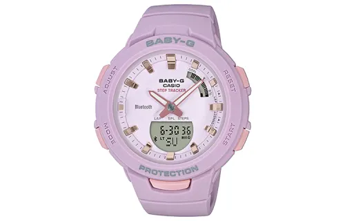 CASIO Women's BABY-G Pink Watch BSA-B100-4A2