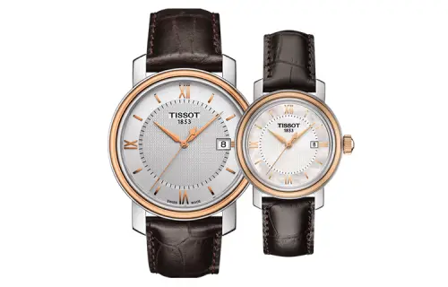 TISSOT Harbor Collection Quartz Movement Unisex Watch Silver Dial Stainless Steel Case