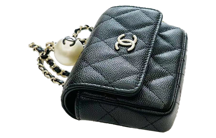 Женская сумка Chanel AP2119-B05756-94305 (черная) — фото 3