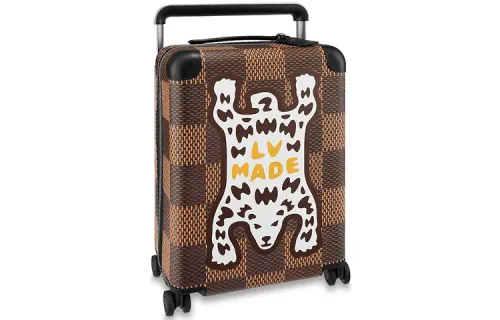 LOUIS VUITTON Nigo Collaboration LV Horizon Coated Canvas Trolley Bag Men's Brown