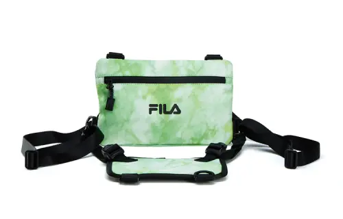 FILA FUSION Fabric Crossbody Bag Regular Unisex Sulfur Green