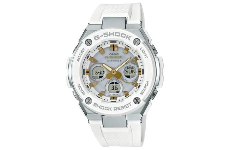 CASIO Men G-STEEL Series White Watch GST-W300-7A