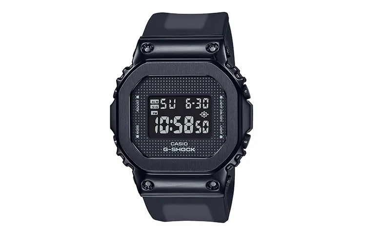 CASIO Women's Full Metal Series Black Watch GM-S5600SB-1PR
