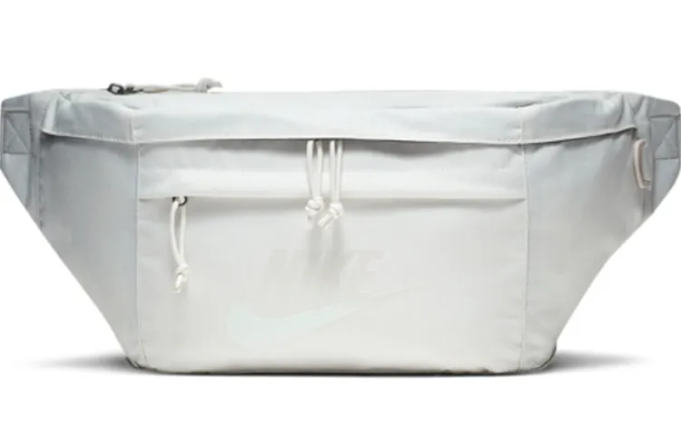 Nike Polyester Shoulder Bag, Crossbody Bag, Sling Bag, Fanny Pack Regular Unisex Phantom Gray