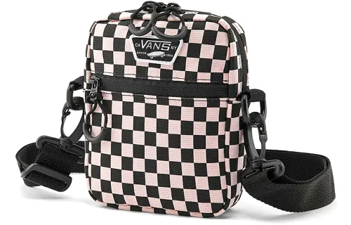 Vans Nylon Shoulder Bag, Crossbody Bag Regular Unisex Pink