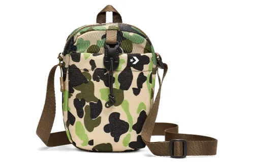 Converse Polyester Shoulder Bag, Crossbody Bag Unisex Camouflage