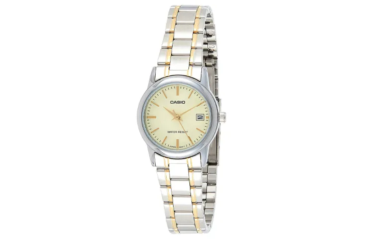 CASIO Women's Standard Series Gold Watch LTP-V002SG-9A