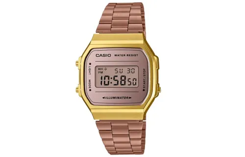 CASIO Men VINTAGE Series Red Watch A168WECM-5EF