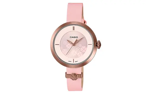 CASIO Women's Standard Series Pink Watch LTP-E154RL-4A
