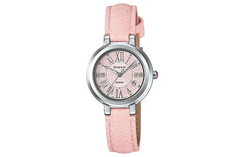CASIO Women's SHEEN Pink Watch SHE-4029L-4A