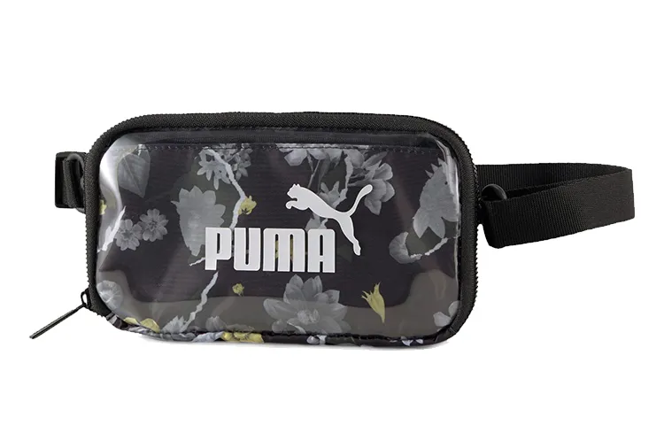 PUMA Polyester Fanny Pack, Crossbody Bag Unisex Black