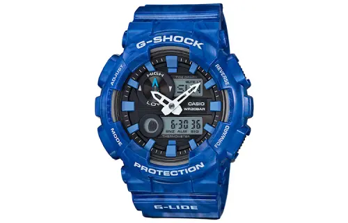 CASIO Men G-Lide Series Blue Watch GAX-100MA-2A
