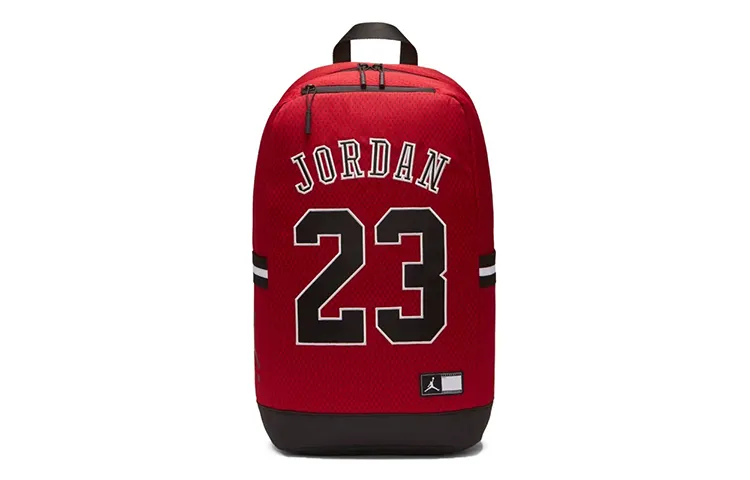 Jordan Nylon Fabric Backpack Unisex Bull Red