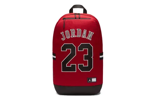 Jordan Nylon Fabric Backpack Regular Unisex Bull Red