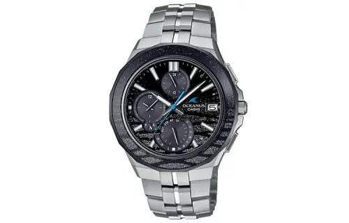 CASIO Men OCEANUS 48.8mm Black Watch