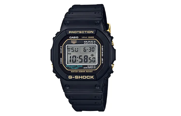CASIO Men G-SQUAD Series Black Watch DW-5035D-1B
