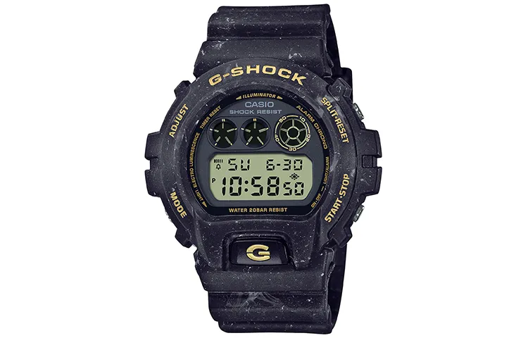CASIO Men G-SQUAD Series 50mm Black Watch DW-6900WS-1PR