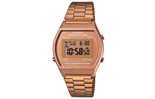 CASIO Women's YOUTH Gold Watch B640WC-5A