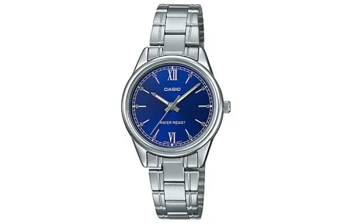 CASIO Women's Standard Series Blue Watch LTP-V005D-2B2