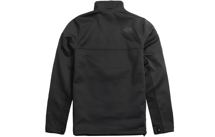 Мужская куртка The North Face Fleece (черная) — фото 2