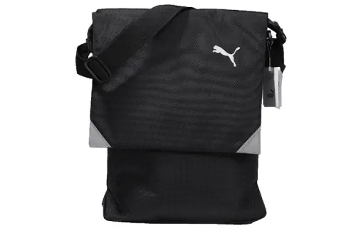 PUMA Fabric Travel Bag, Shoulder Bag, Crossbody Bag Regular Unisex Black