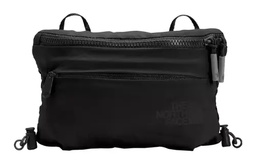 THE NORTH FACE 2L Multifunction Fanny Pack Shoulder Bag Outdoor Bag Recycled Nylon Black Unisex