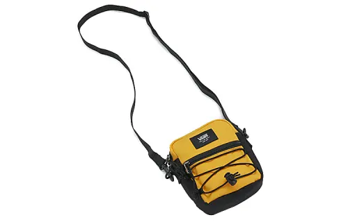 Vans Polyester Crossbody Bag, Shoulder Bag Unisex Yellow