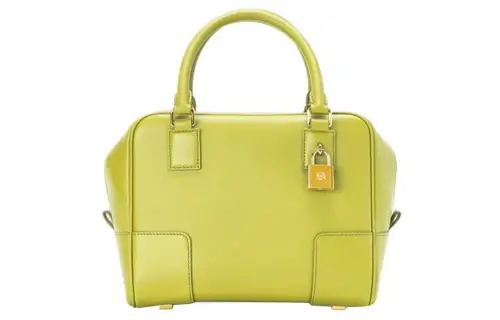 LOEWE Calfskin Shoulder Bag, Crossbody Bag, Handbag Mini Women's Lemon
