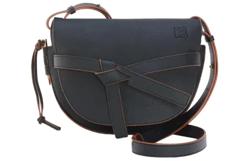LOEWE Gate Cow Leather Portable Crossbody Bag, Shoulder Bag Women's