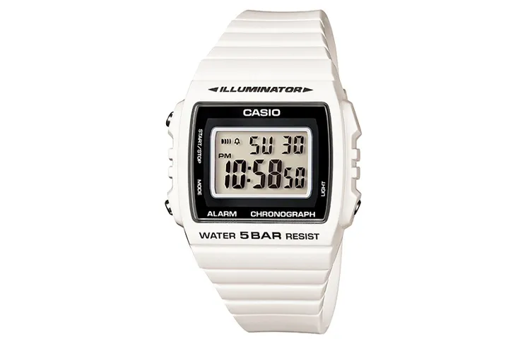 CASIO Women's Standard Series Black Watch W-215H-7A