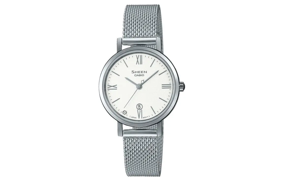 CASIO Women's SHEEN Silver Watch