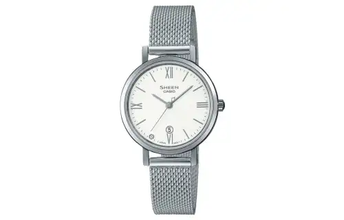 CASIO Women's SHEEN Silver Watch