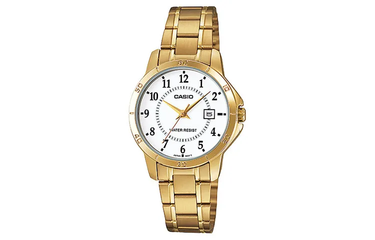 CASIO Women's Standard Series White Watch LTP-V004G-7B