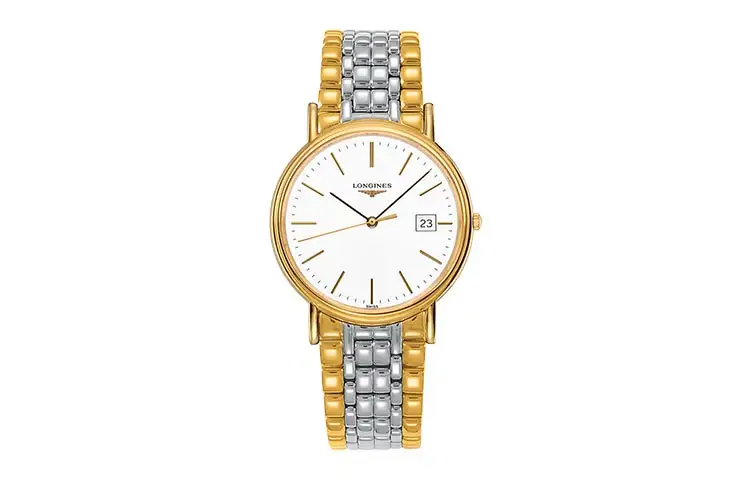LONGINES Magnificent Collection Quartz Movement 30m Waterproof Men's Watches Watch White Dial