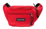 Balenciaga Canvas Bag Fanny Pack Women's Red