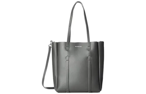 Balenciaga Calfskin Shoulder Bag, Crossbody Bag, Handbag Women's Gray