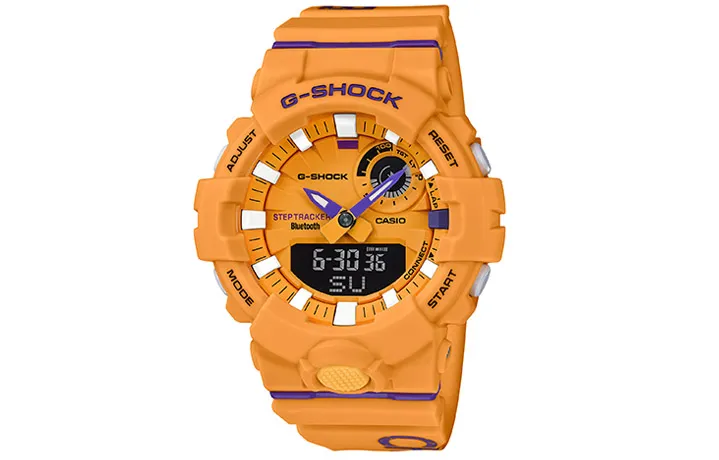 CASIO Men G-SQUAD Series Yellow Watch GBA-800DG-9A