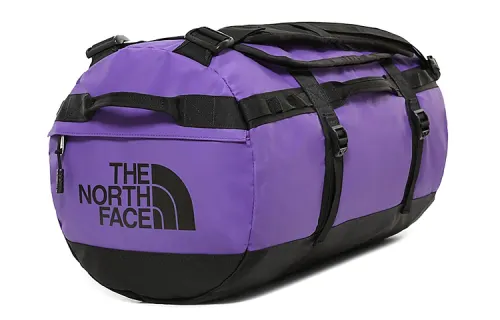 THE NORTH FACE 50L Nylon Fabric With Canvas Travel Bag Unisex Purple