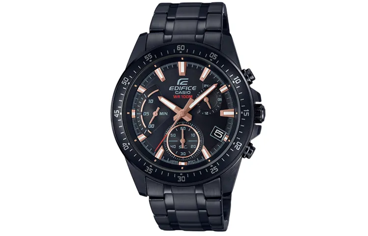 CASIO Men EDIFICE Black Watch EFV-540DC-1B