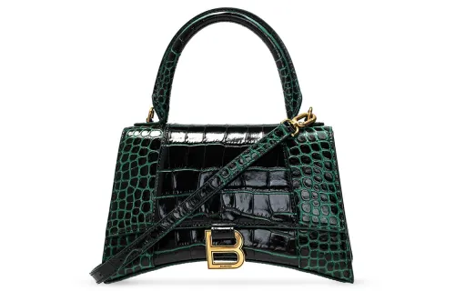 Balenciaga Calfskin Shoulder Bag, Handbag Women's Green