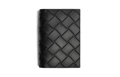 Bottega Veneta Bottega Veneta Luggage Collection Leather Wallet Men's Black