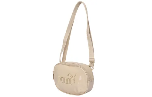PUMA Fabric Camera Bag, Shoulder Bag Women's Cream