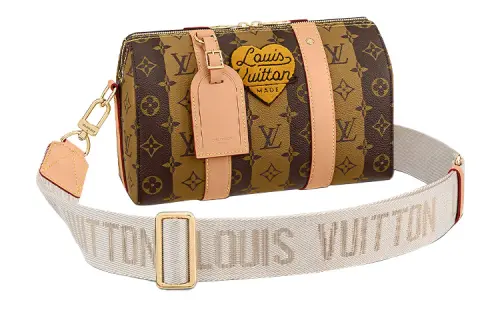 LOUIS VUITTON X Nigo City Keepall Monogram Stripes Brown