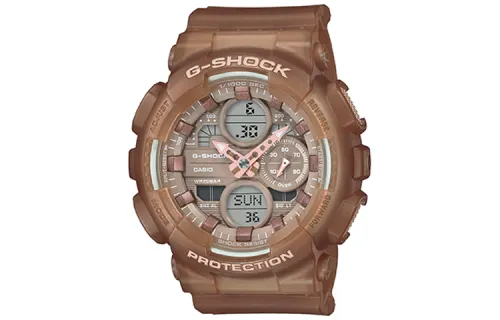 CASIO Women's Coffee Watch GMA-S140NC-5A2