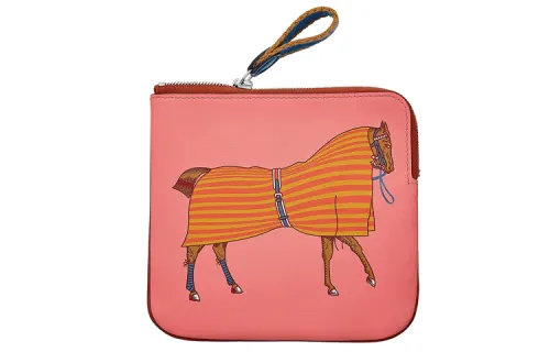 HERMES Carre Pocket Clutches