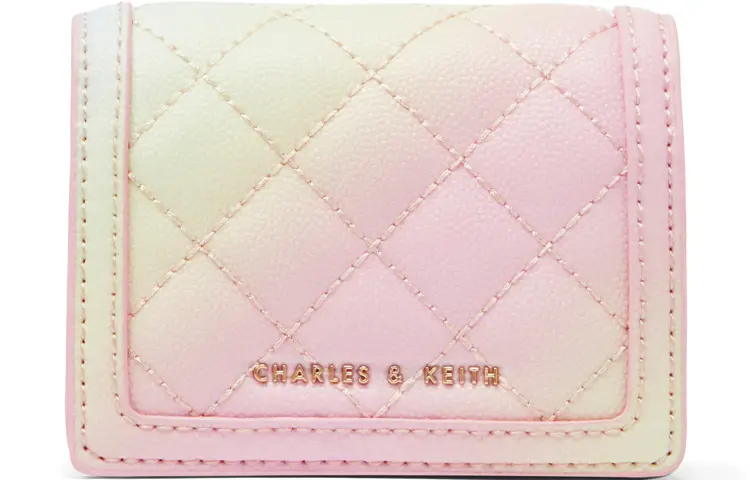CHARLES&KEITH Polyurethane Synthetic Leather Charles & Keith Bag Crossbody Bag Wallet Card Holder Mini Women's