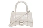 Balenciaga Calfskin Shoulder Bag, Handbag Women's Cream