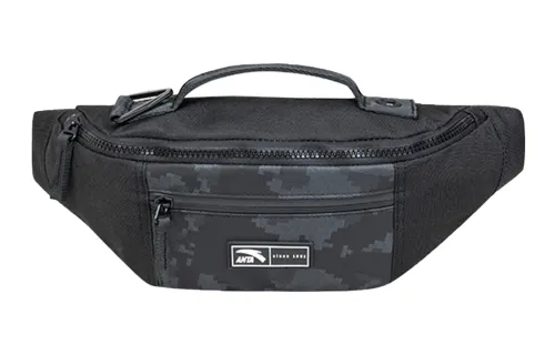 Anta Fabric Fanny Pack Unisex Black